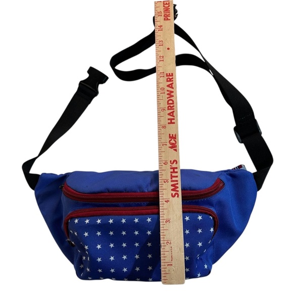 Wemco Sling Fanny Hip Pack Waist Bag Hip Pouch Americana Patriotic Flag July 4th - Picture 7 of 7